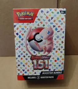 Pokemon S&V 151 Booster Bundle Box Factory Sealed w/ Protector - Image 2
