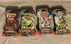 26X Pokemon Twilight Masquerade Factory Sealed Sleeved Booster Packs - Image 1