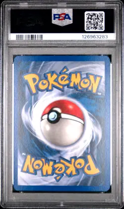 2005 POKEMON EX UNSEEN FORCES #61 LARVITAR-REVERSE FOIL PSA 9 - Image 2
