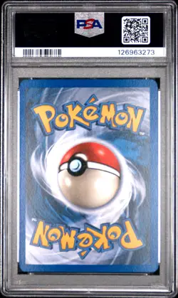 2005 POKEMON EX UNSEEN FORCES #4 FERALIGATR-REVERSE FOIL PSA 9 - Image 2