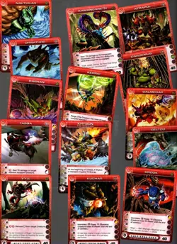 Chaotic lot #114. Lot of 14 Underworld creature cards - Image 1