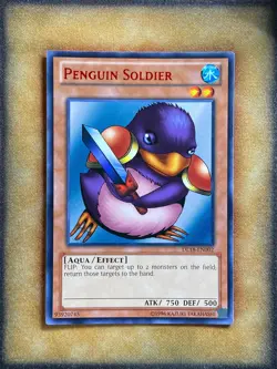 Yugioh Penguin Soldier DL18-EN002 Duelist League Rare RED NM - Image 1