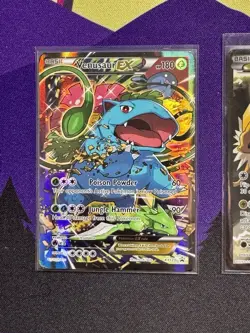 Pikachu XY124 | Venusaur XY123 | Blastoise XY122 Pokemon Promo 3 Card Lot XY - Image 2