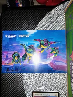 TMNT Magic The Gathering Pizza Bundle Box And Promo Card NYCC Exclusive 2025 - Image 3