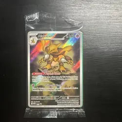 Alakazam SEALED Black Star Promo 009 Mega Evolutions ETB Pokemon Card - Image 1