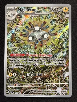 Pokemon Magneton 159 Sv: Scarlet & Violet Promo Cards Holo Near Mint - Image 1