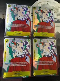 Yamato (Gift Collection 2023) ST09-012 One Piece Promotion Cards Foil x4 - Image 1