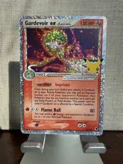Pokemon Gardevoir EX TCG Classic Collection Delta Holo Card 93/101 Celebrations - Image 1