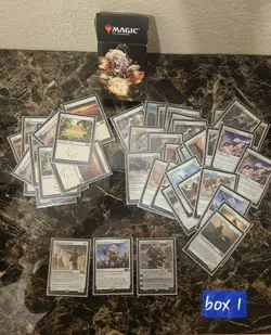 Mixed Lot of Magic the Gathering Cards, with 2 counter wheels, has rares - Image 3