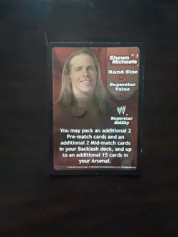 WWE Raw Deal Shawn Michaels Card Lot - Image 2