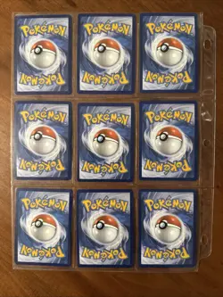 Binder Page of Mint Ex Pokemon Cards - Victini, Sylveon, Gardevoir, Toxicroak - Image 2