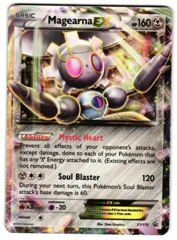 MAGEARNA-EX XY175 - MP - XY BLACK STAR PROMOS PROMO ENGLISH POKEMON CARD - Image 1