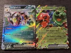 Pokemon TCG Temporal Forces 2 Card Ex Lot - Image 1