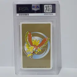 2000 POKEMON GOLD VERSION PLAYING CARDS ACE OF DIAMONDS #158 TOTODILE PSA 10 - Image 2