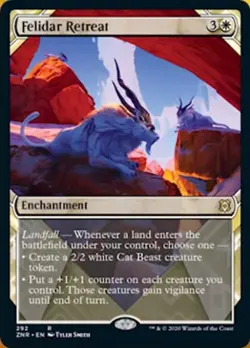 Felidar Retreat (Showcase) - Near Mint MTG Zendikar Rising - Image 1