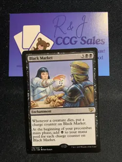 BLACK MARKET Commander 2015 MTG Black Enchantment Rare - Image 1