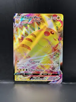 Pokemin TCG Pikachu VMAX Promo Sword And Shield SWSH286 Card | Near Mint - Image 1