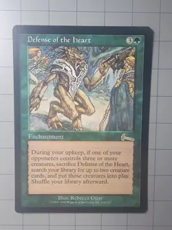 Defense of the Heart | NM | Urza's Legacy | ULG #100 | MTG - Image 1