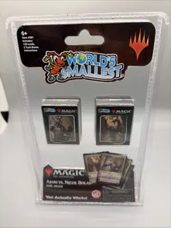 Magic The Gathering World's Smallest AJANI VS NICOL BOLAS Mini Duel Decks MTG - Image 1