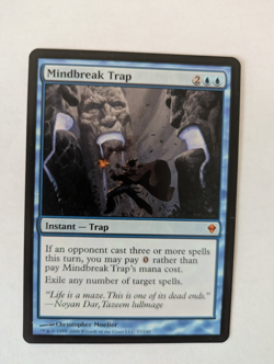 Mindbreak Trap Zendikar MTG NM Free shipping with tracking - Image 1