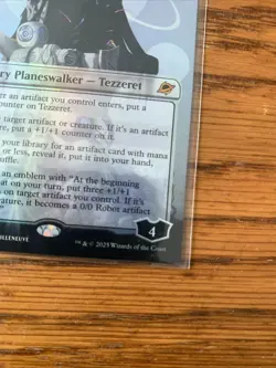 MTG Edge of Eternities Tezzeret Cruel Captain Borderless Foil - Image 5