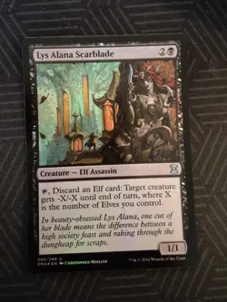 mtg lys alana scarblade foil eternal masters - Image 1