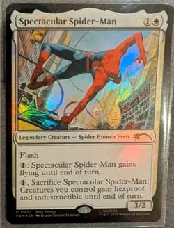 Spectacular Spiderman Spotlight Series Baltimore Promo FOIL - Image 1