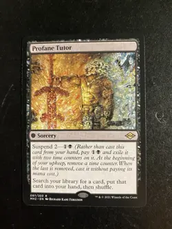 MTG - NM - Profane Tutor - Modern Horizons 2 - Image 1