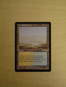 Magic the Gathering (MtG): Flooded Strand - Onslaught (EX+) - Image 1
