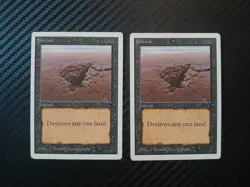 MTG Unlimited (2×) Sinkhole MP+ - Image 2