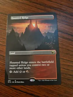 Haunted Ridge (Borderless) Innistrad: Midnight Hunt Regular - Image 1