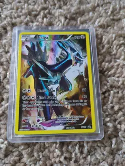 Dialga XY77 Holo Mythical Black Star Promo Pokemon Card - Image 1