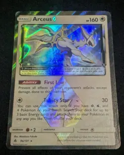 Arceus Prism Star 96/131 Forbidden Light Pokemon Card Ultra Rare Holo - Image 1