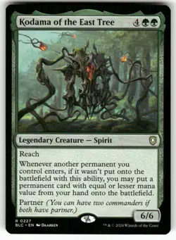 Kodama of the East Tree 227 NM MTG Commander: Bloomburrow Magic - Image 1