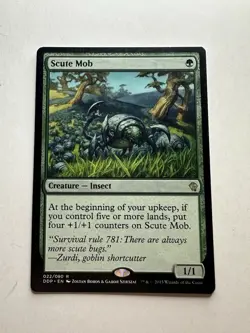 Scute Mob NM Duel Decks: Zendikar vs. Eldrazi Magic The Gathering Mtg Near Mint - Image 1