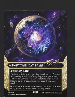 Gemstone Caverns (0016) Near Mint EOS Edge of Eternities Stellar Sights MTG - Image 1