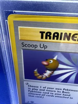 1999 Pokemon First Edition Scoop Up PSA 8 NM-MT Trainer - Image 2