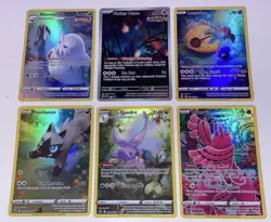 Pokemon Illustration Rare Card Lot Of 6 TCG Modern Crown Zenith Near Mint 2023 - Image 1