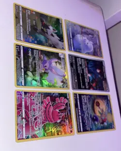 Pokemon Illustration Rare Card Lot Of 6 TCG Modern Crown Zenith Near Mint 2023 - Image 5