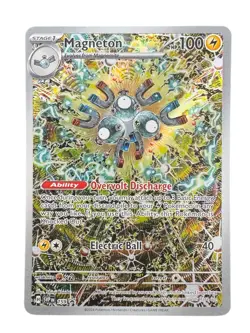 Magneton 159 SV: Scarlet & Violet Black Star Promo (SVP) Full Art Holo Near Mint - Image 1
