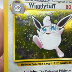 Pokemon TCG Wigglytuff Jungle 16/64 Holo Unlimited Holo Rare LP - Image 3