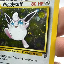 Pokemon TCG Wigglytuff Jungle 16/64 Holo Unlimited Holo Rare LP - Image 4