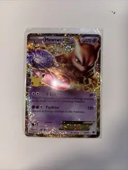 Pokemon TCG Mewtwo EX 54/99 Celebrations Classic Collection Holo - Image 1