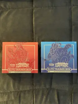 Pokemon Battle Styles Elite Trainer Box ETB Sword & Shield New Lot of 2 sealed - Image 1