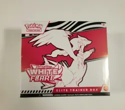 Pokemon TCG: Scarlet & Violet - WHITE FLARE Elite Trainer Box FACTORY SEALED ETB - Image 1