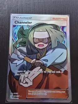 Pokemon Channeler Full Art Ultra Rare Card 232/236 Unified Minds LP - Image 1