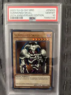 2023 Yu-Gi-Oh! Summoned Skull MRD 25th Anniversary PSA 10 - Image 1