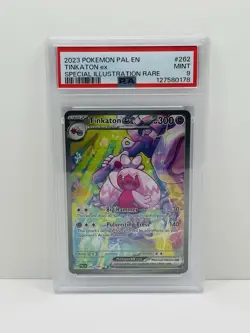 🔥2023 POKEMON PALDEA EVOLVED SPECIAL ILLUSTRATION RARE TINKATON EX PSA 9!🔥 - Image 1