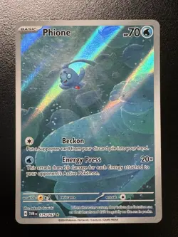 Pokemon TCG - Phione - Twilight Masquerade 175/167 Illustration Rare Full Art - Image 1
