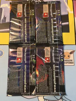 Hidden Fates Art Set Complete Pokemon TCG Booster Packs - 4 Pack Lot - Sealed - Image 2